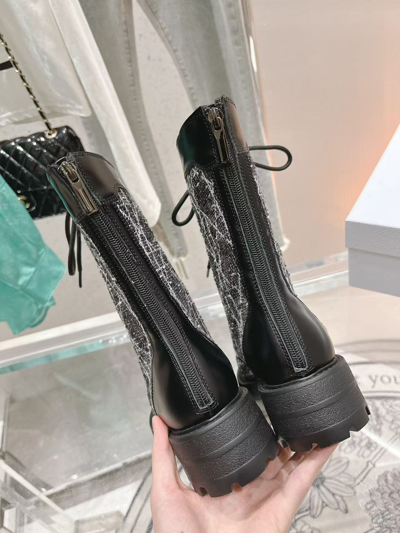 DI0R 高品質レースアップブーツ【50％割引+送料無料】