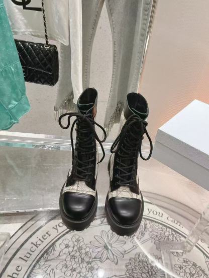 DI0R 高品質レースアップブーツ【50％割引+送料無料】