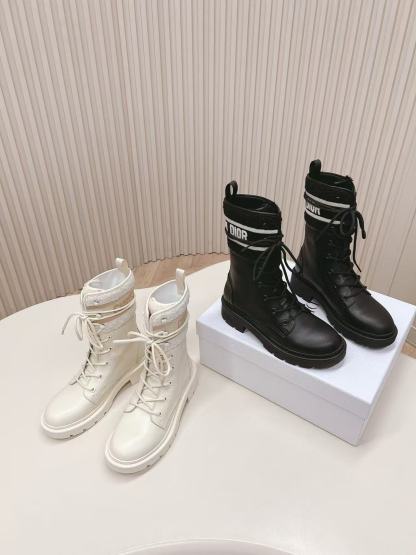 DI0R 高品質ウール レースアップ マーティンブーツ【50％割引+送料無料】