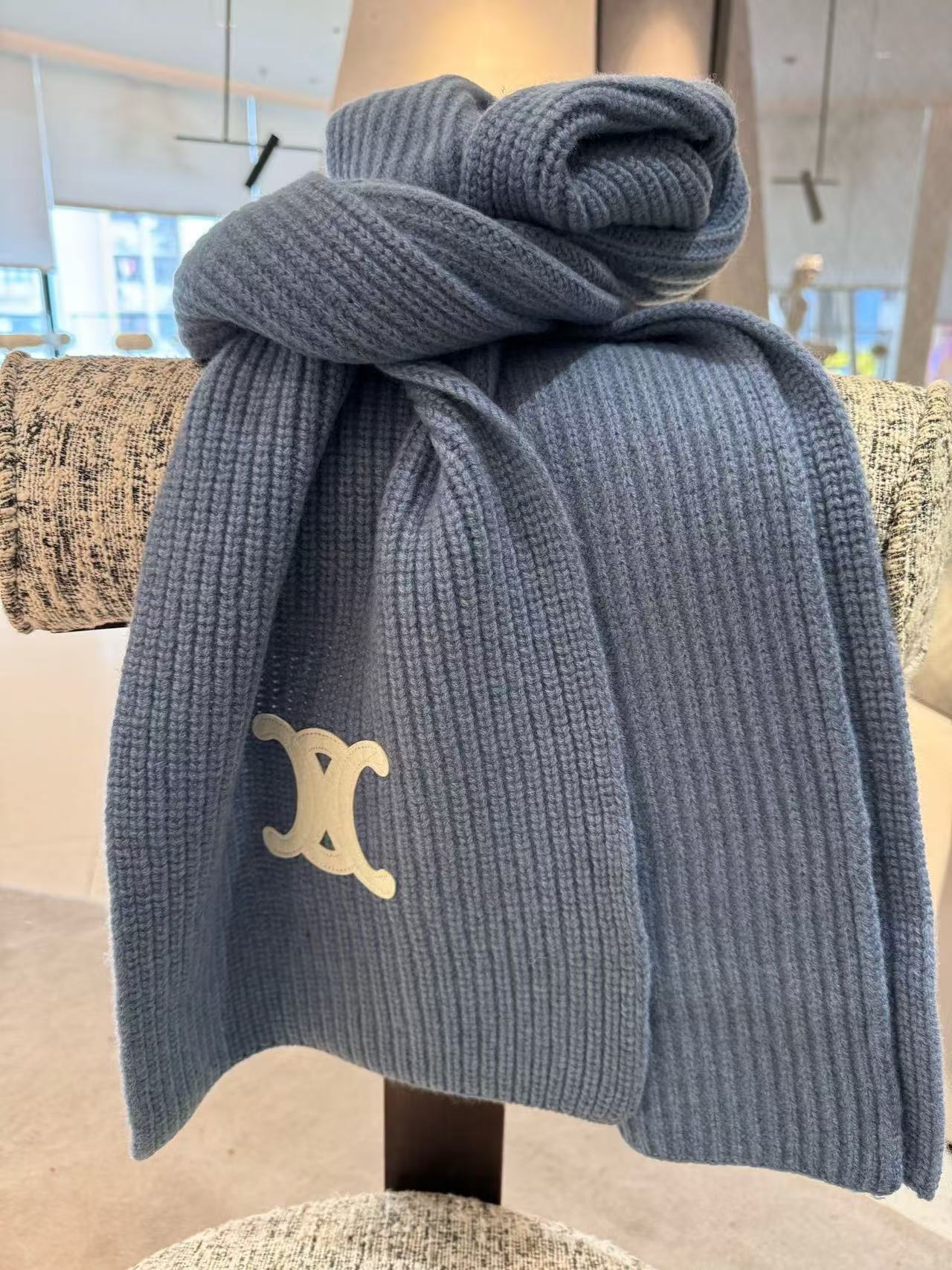 CEL1NE 凱旋門 ウール スカーフ【50％割引+送料無料】