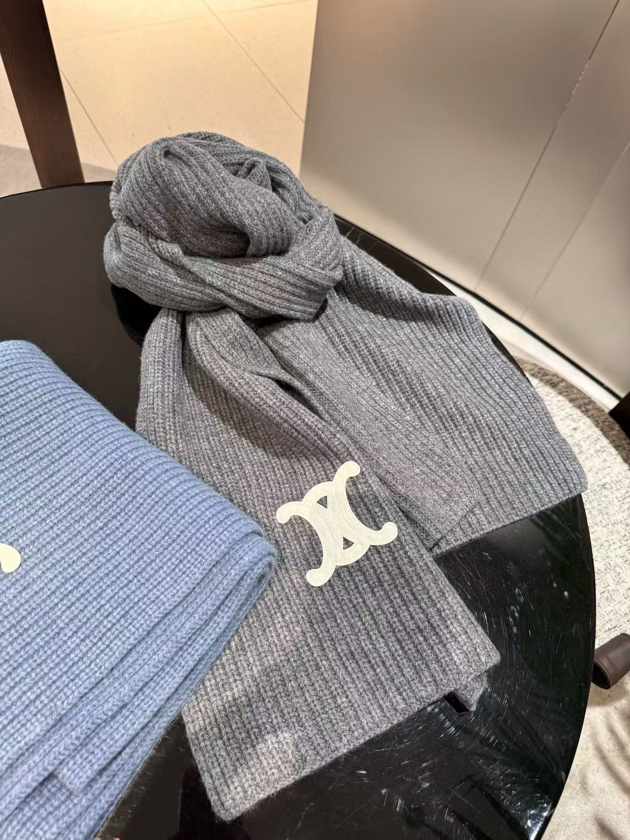 CEL1NE 凱旋門 ウール スカーフ【50％割引+送料無料】