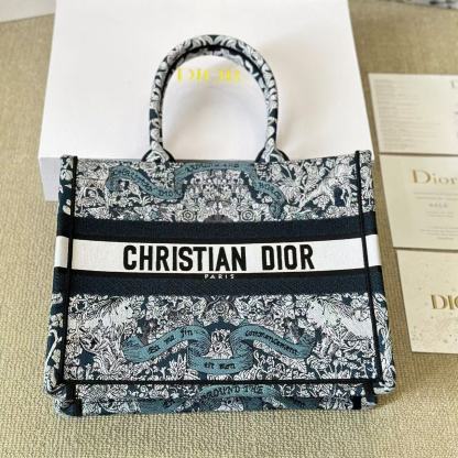 DI0R book toteプリントされたショッピングバッグ 【50％割引+送料無料】