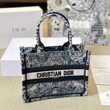 DI0R book toteプリントされたショッピングバッグ 【50％割引+送料無料】