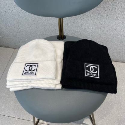 CHANE1 ウール帽子+スカーフ2点セット【50％割引+送料無料】