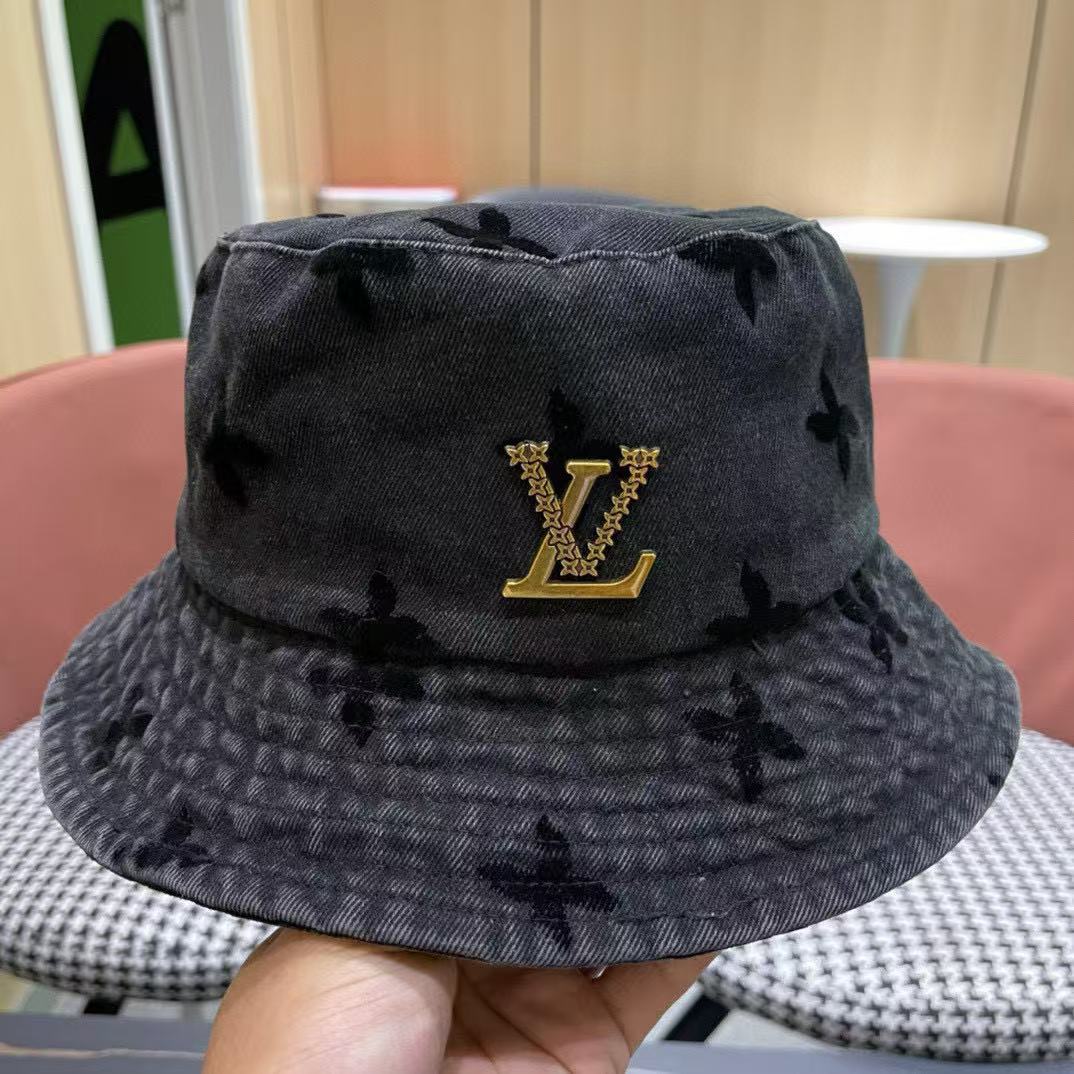 LVデニム四つ葉クローバーバケットハット【50％割引+送料無料】
