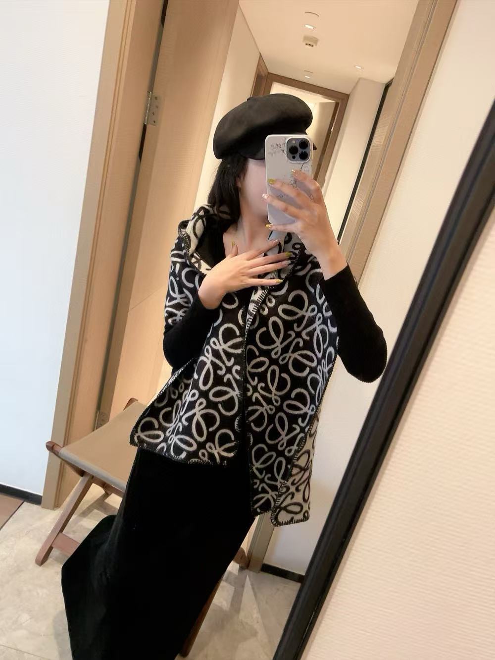 L0WEW カシミアスカーフ【50％割引+送料無料】