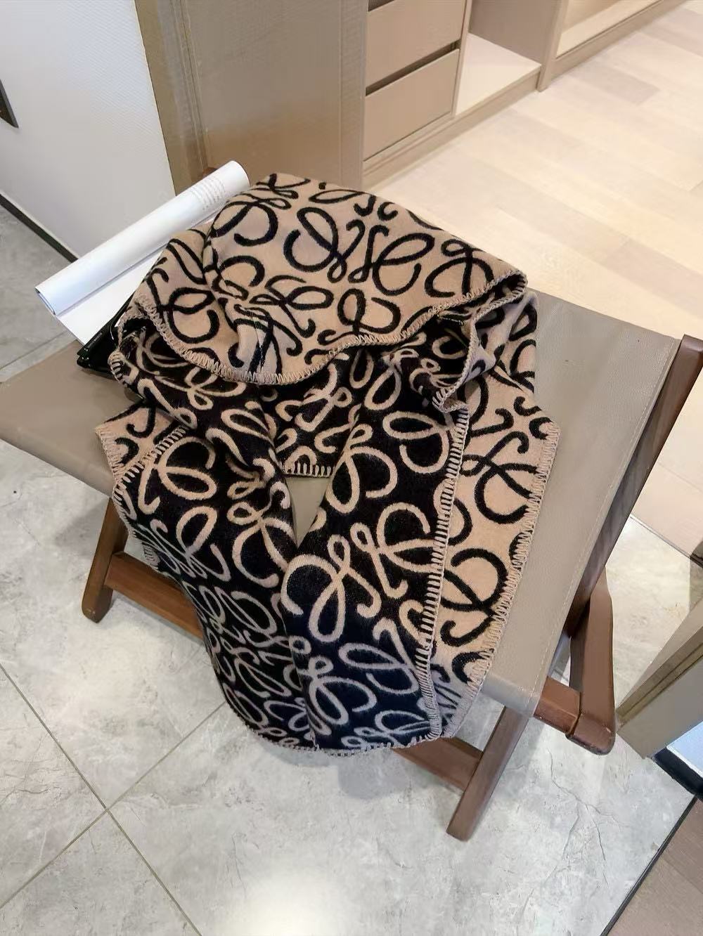 L0WEW カシミアスカーフ【50％割引+送料無料】