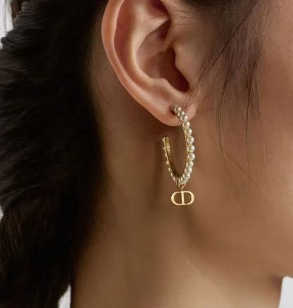 DI0R パール CD イヤリング【50％割引+送料無料】