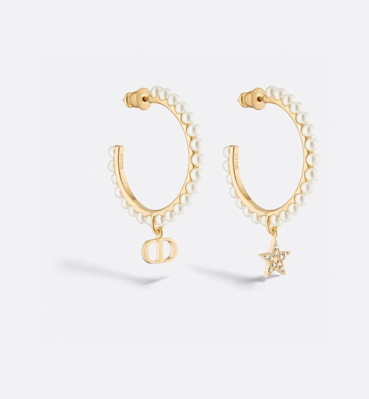 DI0R パール CD イヤリング【50％割引+送料無料】