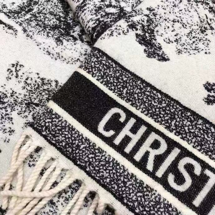 DI0R CD アニマルプリント カシミア スカーフ【50％割引+送料無料】