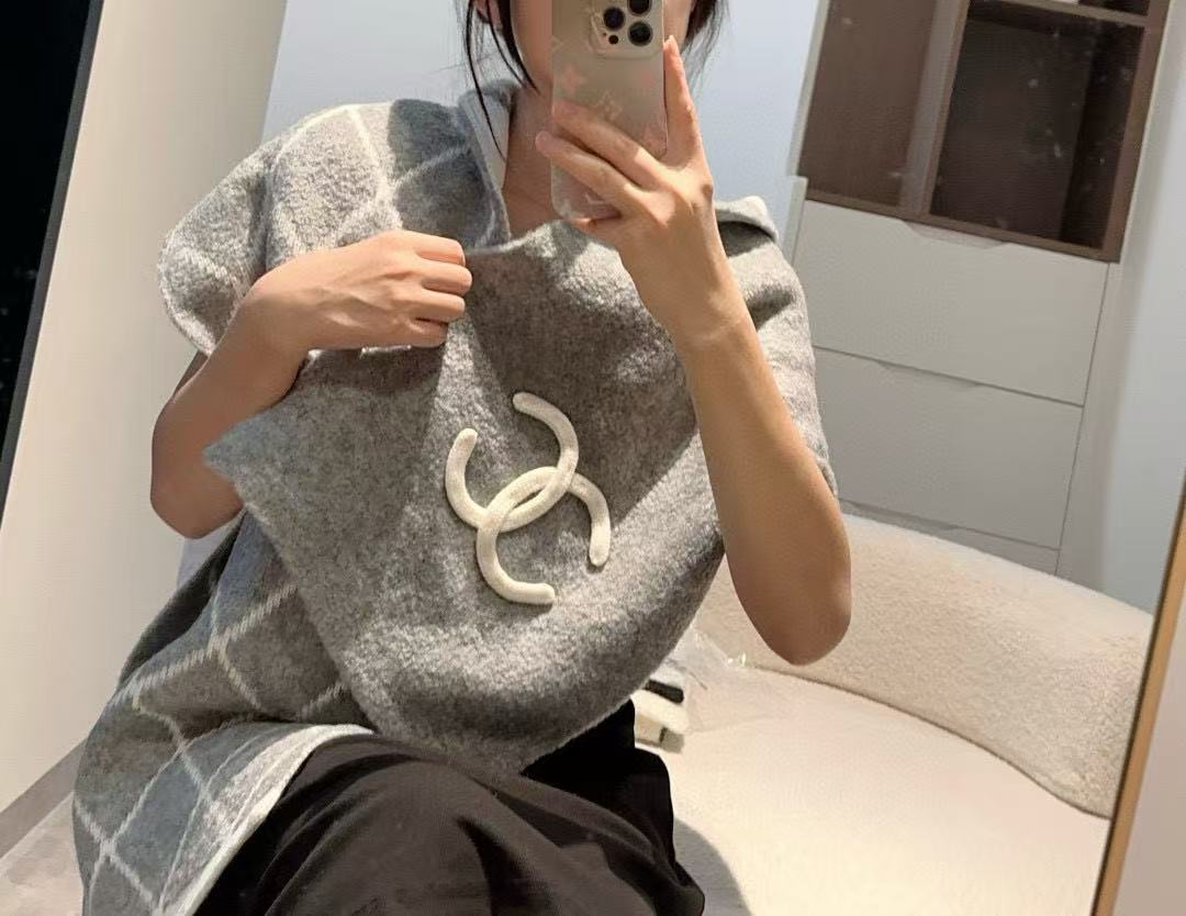 CHANE1 秋冬カシミヤマフラー【50％割引+送料無料】