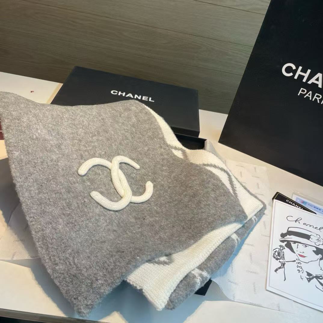 CHANE1 秋冬カシミヤマフラー【50％割引+送料無料】