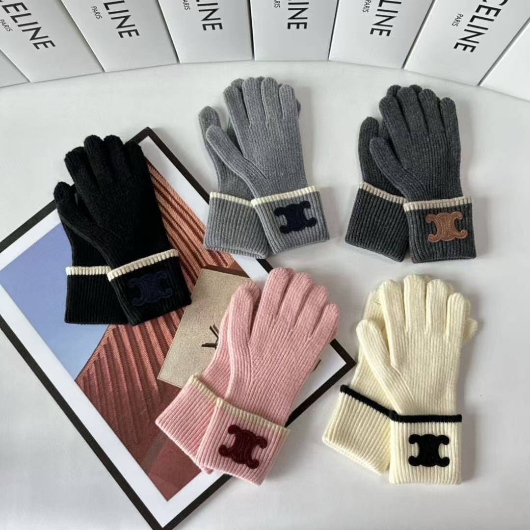 CEL1NE 凱旋門ウール グローブ【50％割引+送料無料】