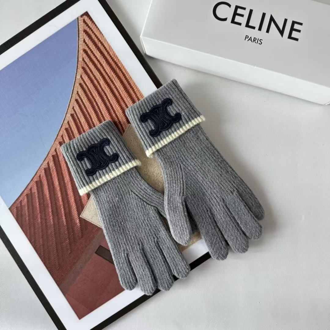 CEL1NE 凱旋門ウール グローブ【50％割引+送料無料】