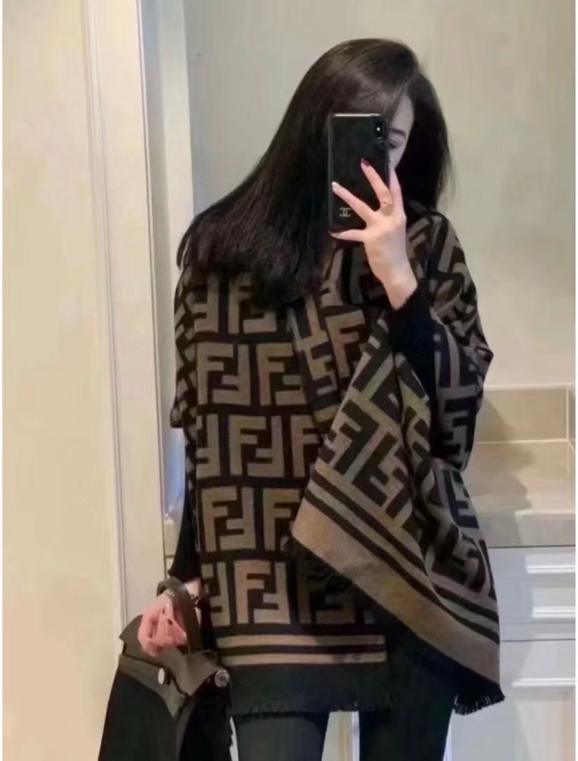 FEND1 FF カシミアスカーフ【50％割引+送料無料】