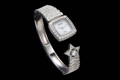 CHANE1 五芒星ダイヤモンドレディース腕時計【50％割引+送料無料】