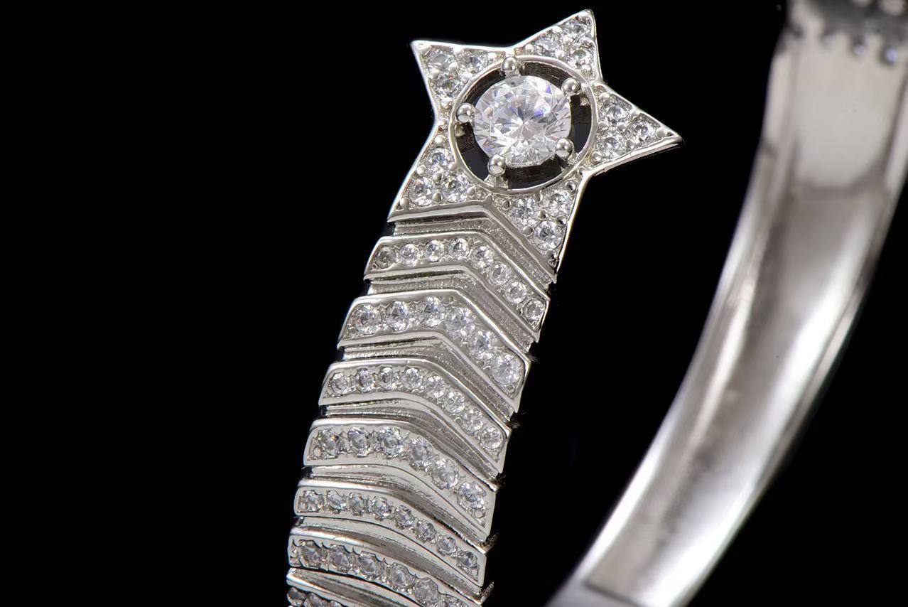 CHANE1 五芒星ダイヤモンドレディース腕時計【50％割引+送料無料】