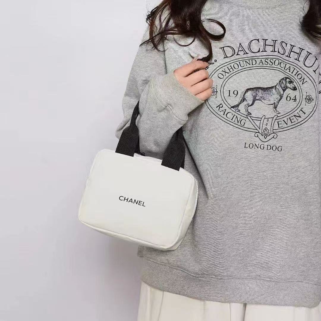 CHANE1 ダブルCロゴキャンバスバッグ【50％割引+送料無料】