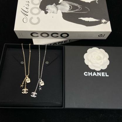 CHANE1 香水瓶タッセルネックレス【50％割引+送料無料】