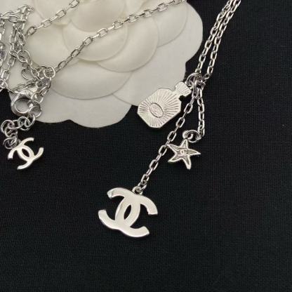 CHANE1 香水瓶タッセルネックレス【50％割引+送料無料】