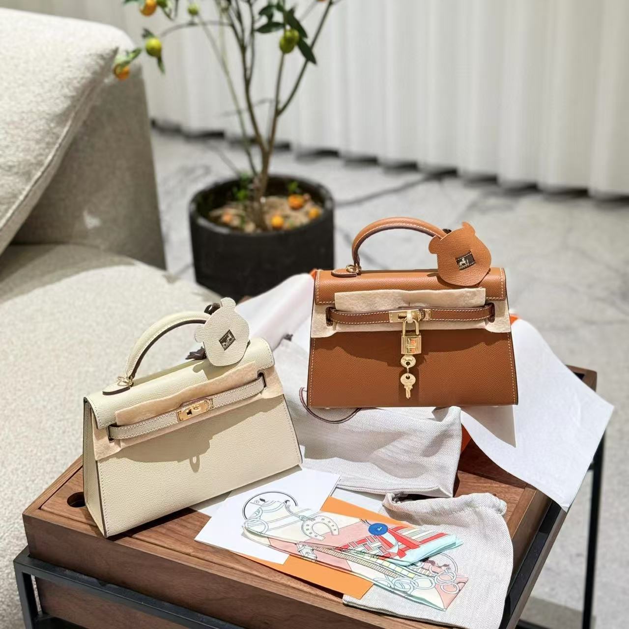 HERME5 高品質ケリー 第二世代 レザーハンドバッグ【50％割引+送料無料】