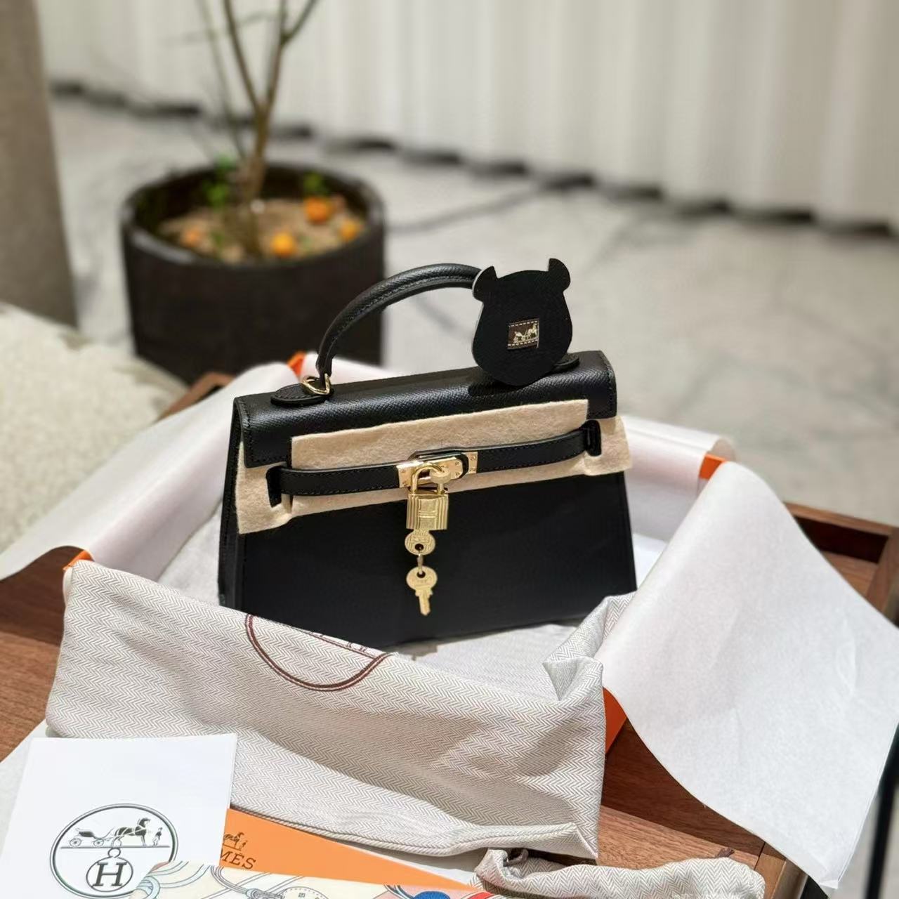 HERME5 高品質ケリー 第二世代 レザーハンドバッグ【50％割引+送料無料】