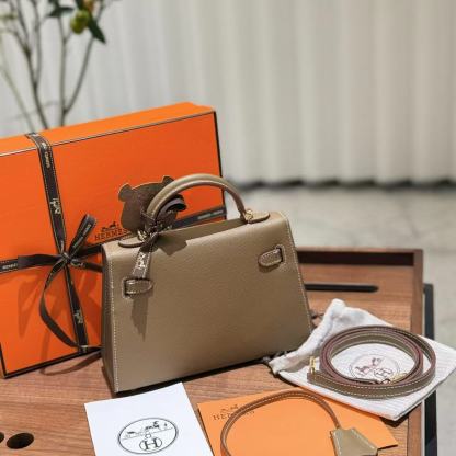 HERME5 高品質ケリー 第二世代 レザーハンドバッグ【50％割引+送料無料】