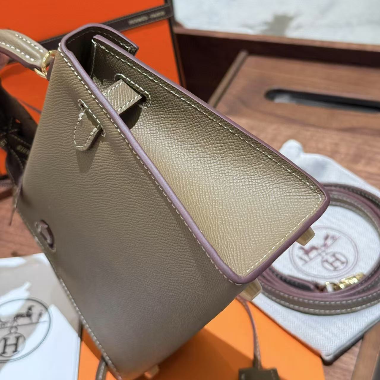 HERME5 高品質ケリー 第二世代 レザーハンドバッグ【50％割引+送料無料】