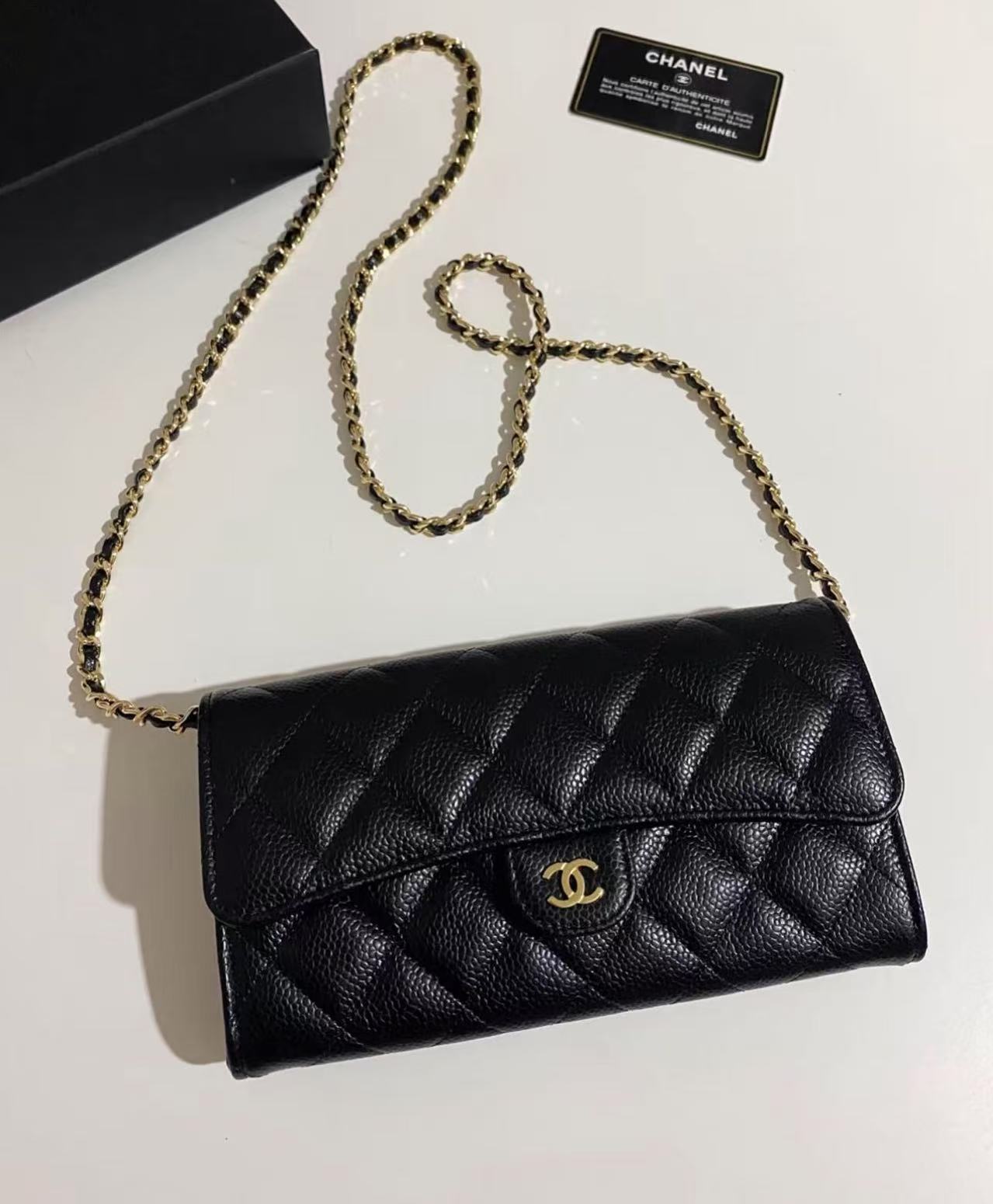 👜CHANELショルダーバッグ 財布 カードホルダー【50％割引+送料無料】🎁