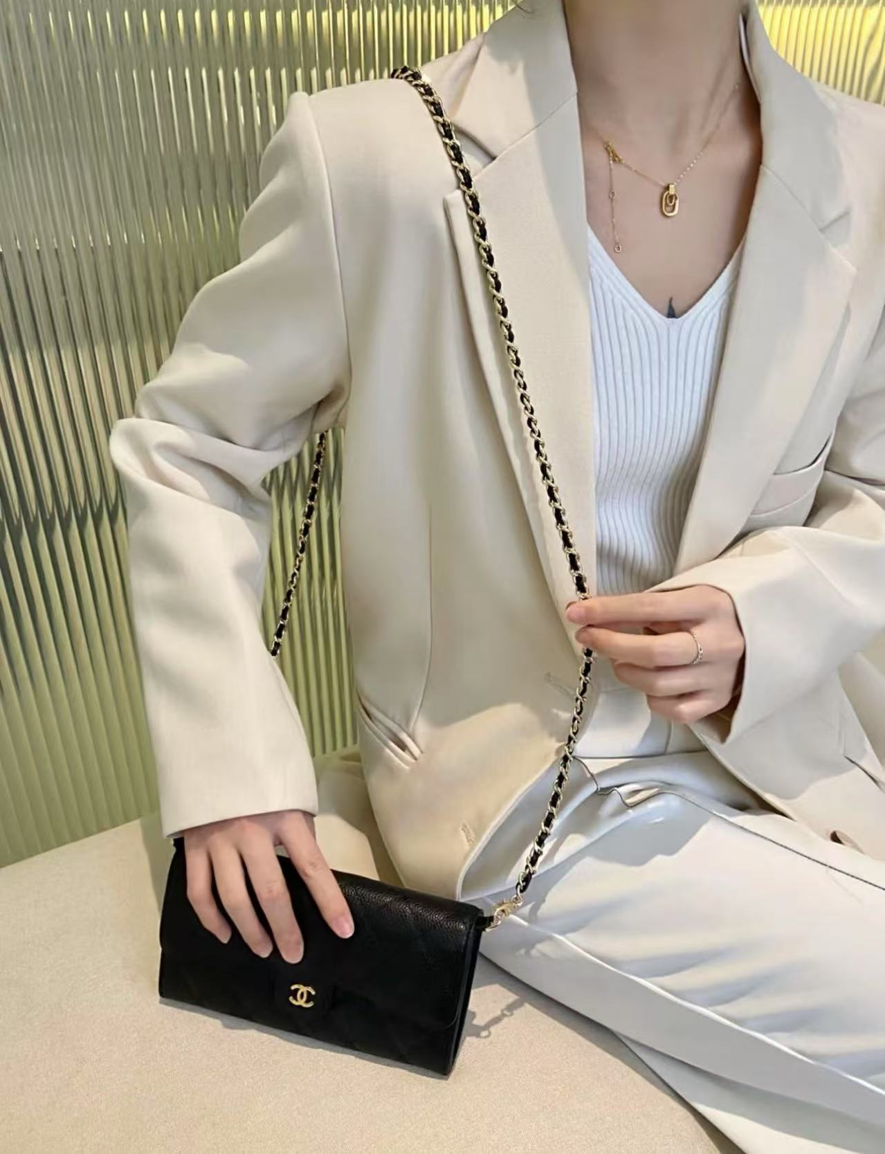 👜CHANELショルダーバッグ 財布 カードホルダー【50％割引+送料無料】🎁