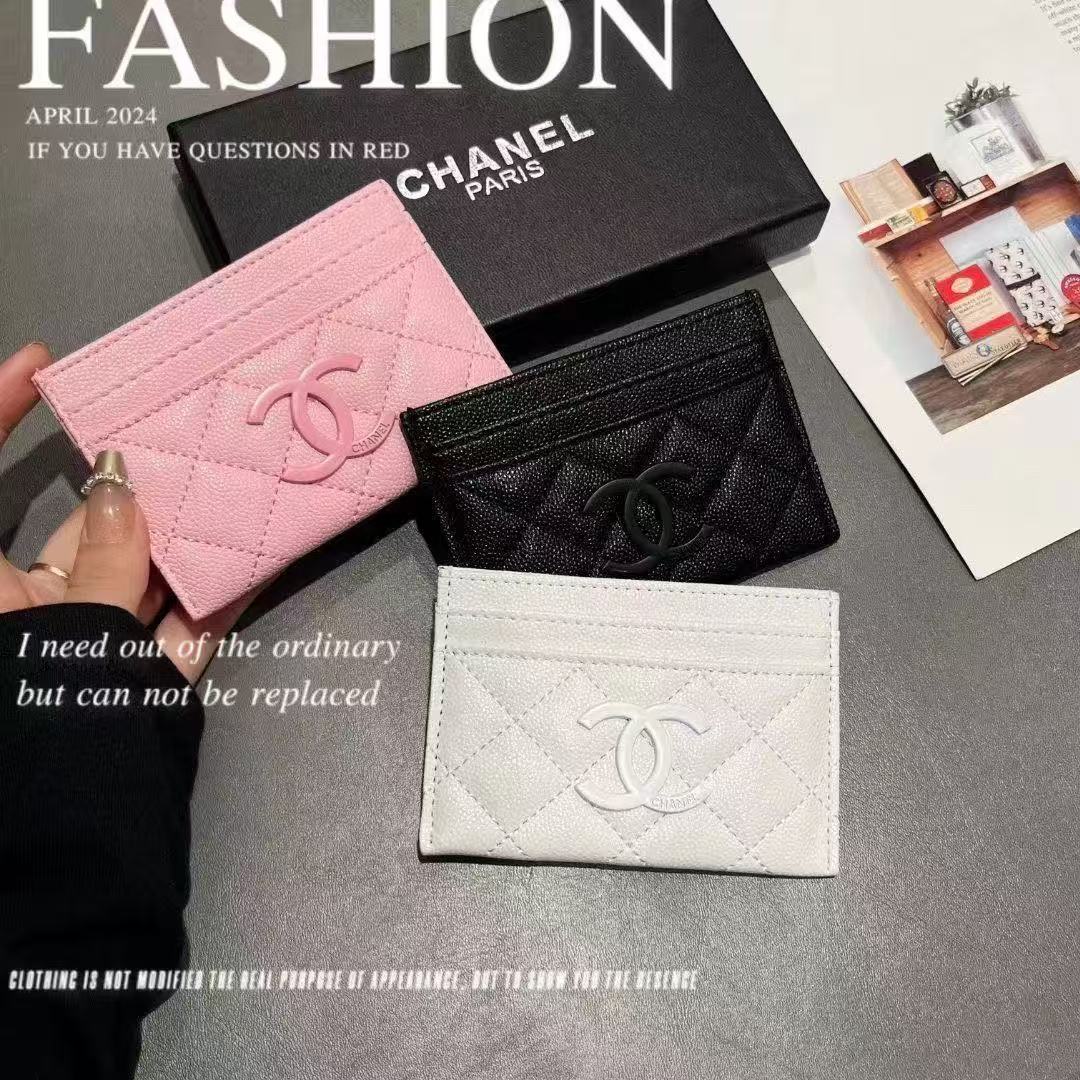 ＣＨＡＮＥＬダブルCロゴカードホルダー【50％割引+送料無料】