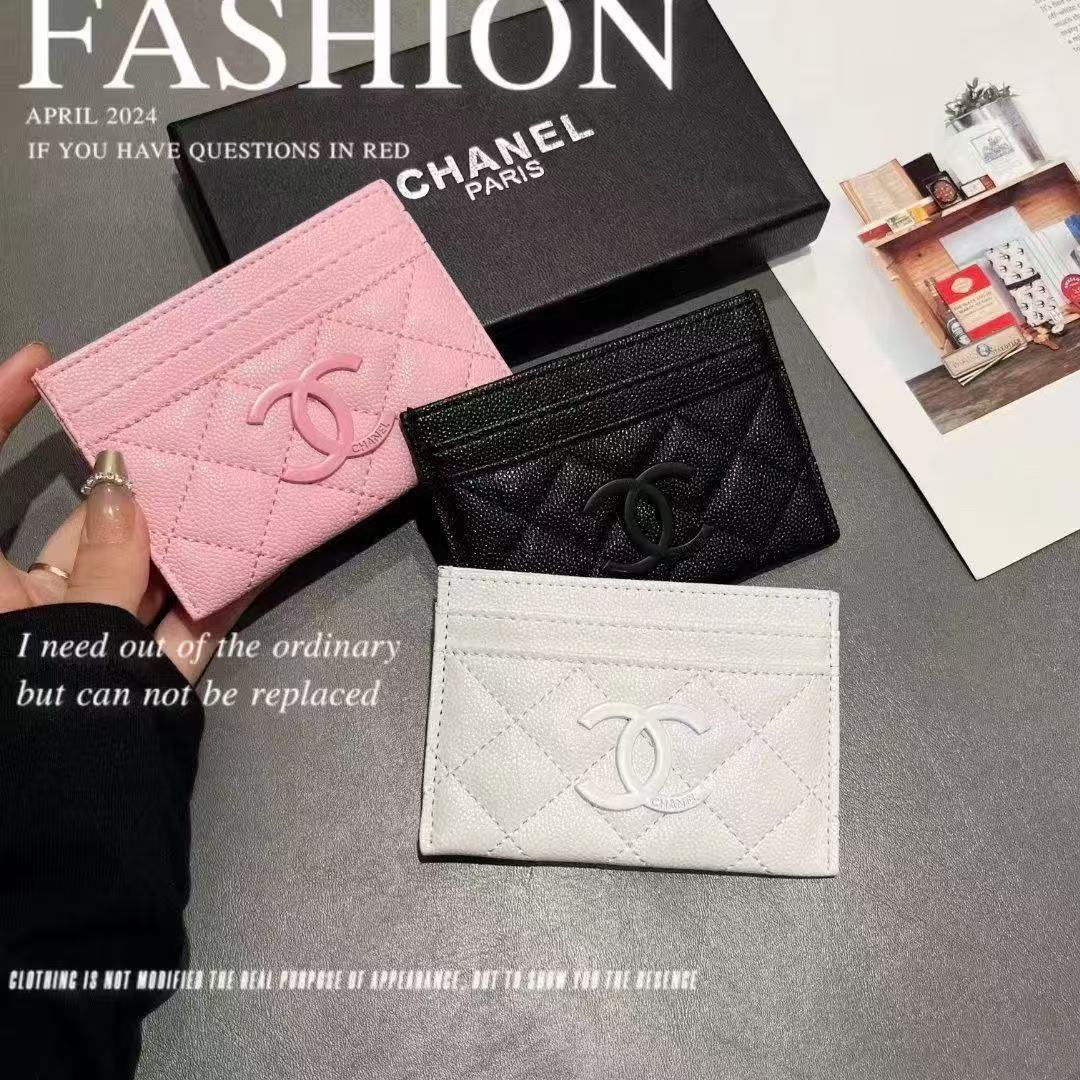 ＣＨＡＮＥＬダブルCロゴカードホルダー【50％割引+送料無料】