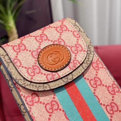 ＧＵＣＣ１ジャカード携帯電話バッグ【50％割引+送料無料】