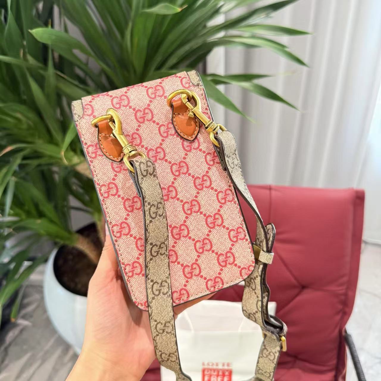 ＧＵＣＣ１ジャカード携帯電話バッグ【50％割引+送料無料】