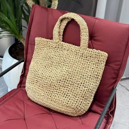 ＰＲＡＤＡ編み込みビーチバッグ【50％割引+送料無料】