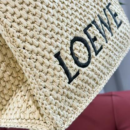 Ｌ０ＷＥＷ刺繍入り織りハンドバッグ【50％割引+送料無料】