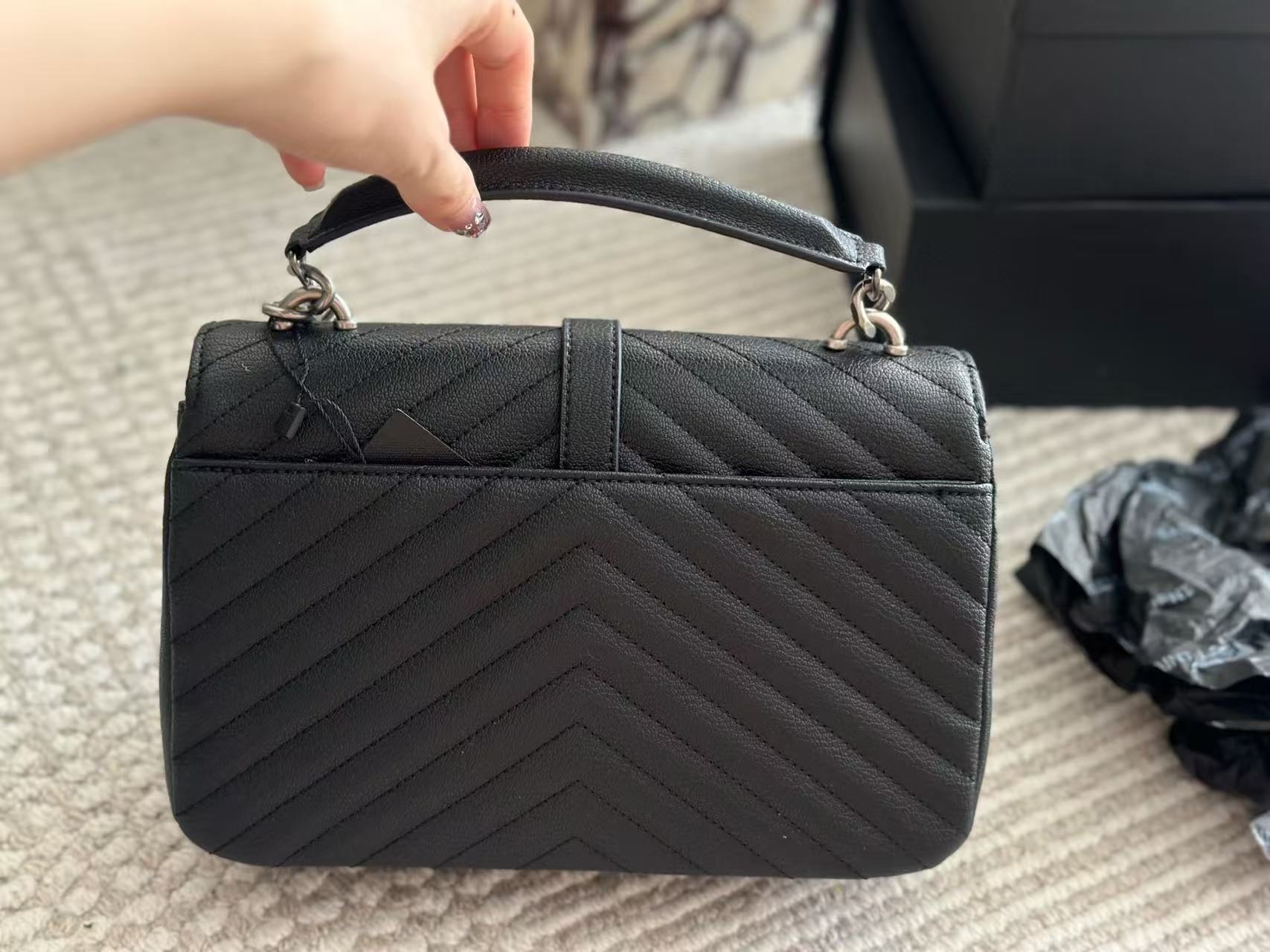 YSL レザーチェーンバッグ【50％割引+送料無料】