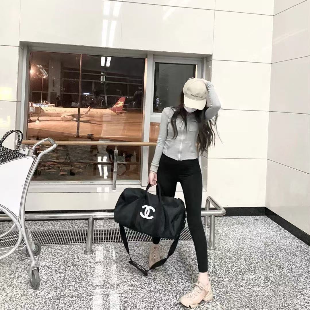 CHANE1 ダブルCロゴトラベルバッグ【50％割引+送料無料】