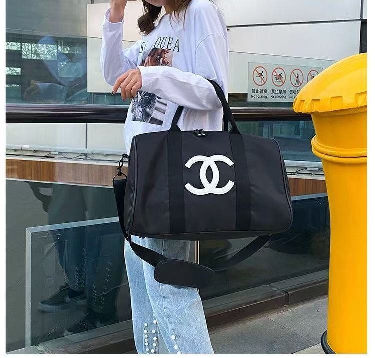 CHANE1 ダブルCロゴトラベルバッグ【50％割引+送料無料】