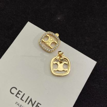CEL1NE 凱旋門 ダイヤモンド スタッド ピアス【 50％割引+送料無料】
