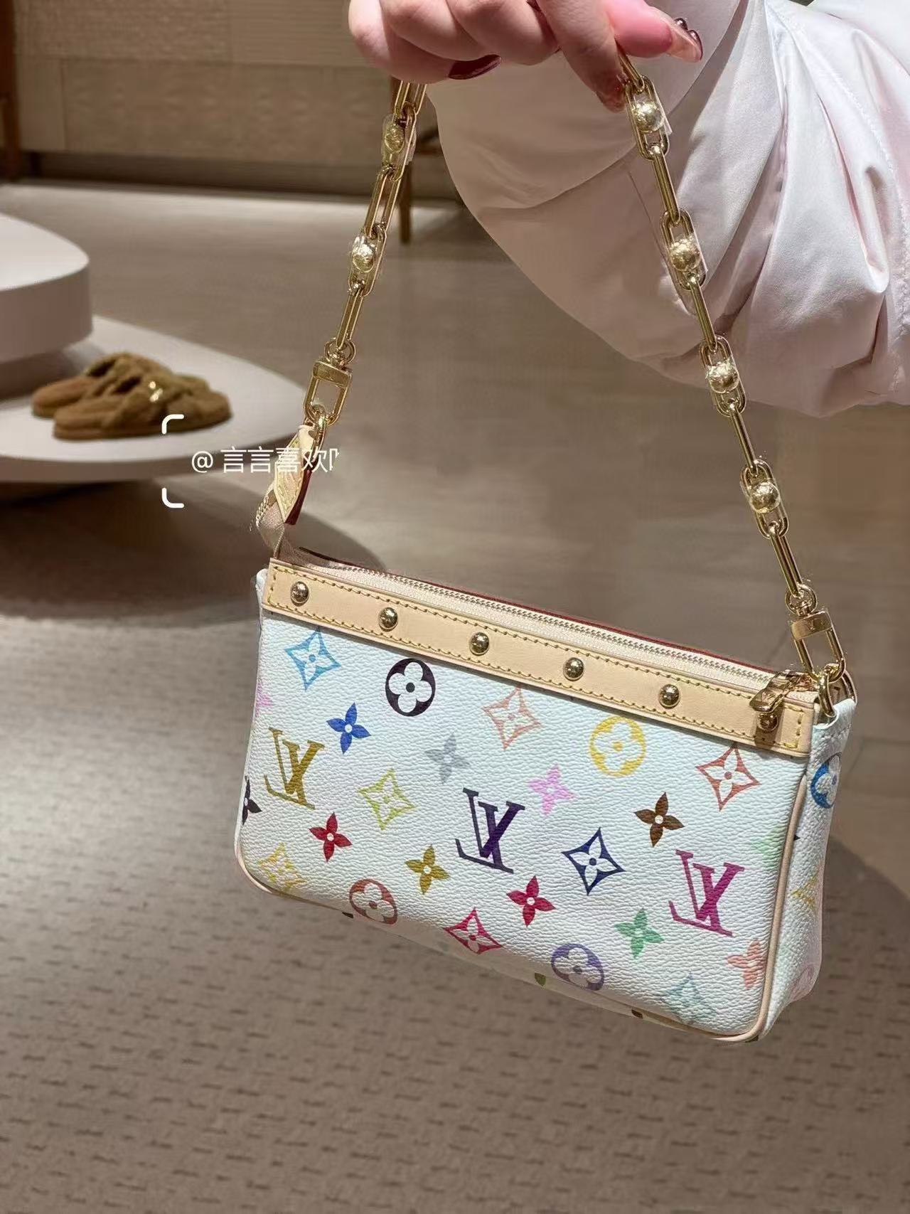 LVチェーン麻雀バッグ【 50％割引+送料無料】