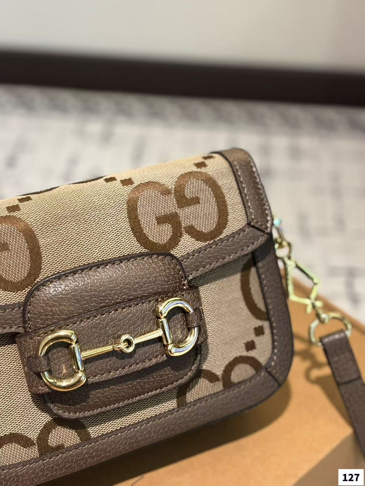 GUCC1 ヴィンテージ 1955 サドルバッグ【 50％割引+送料無料】