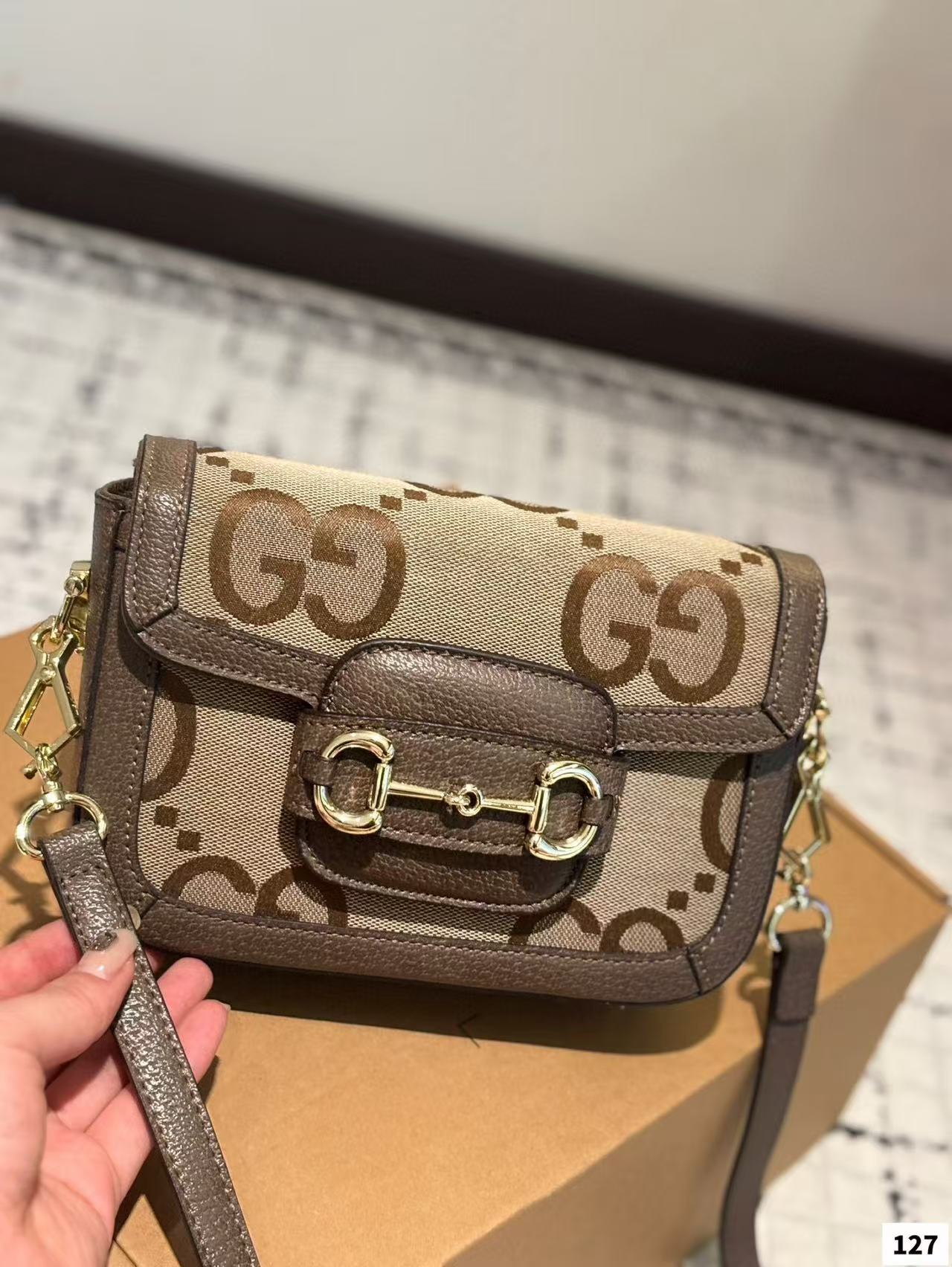 GUCC1 ヴィンテージ 1955 サドルバッグ【 50％割引+送料無料】