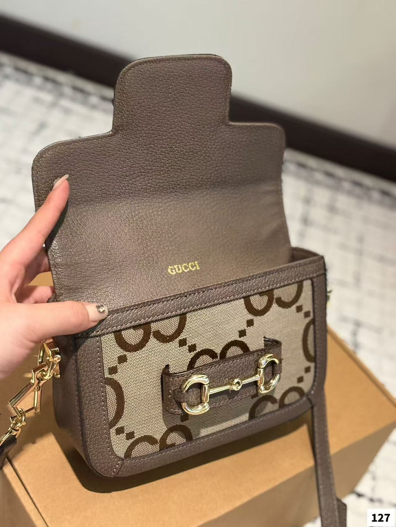 GUCC1 ヴィンテージ 1955 サドルバッグ【 50％割引+送料無料】