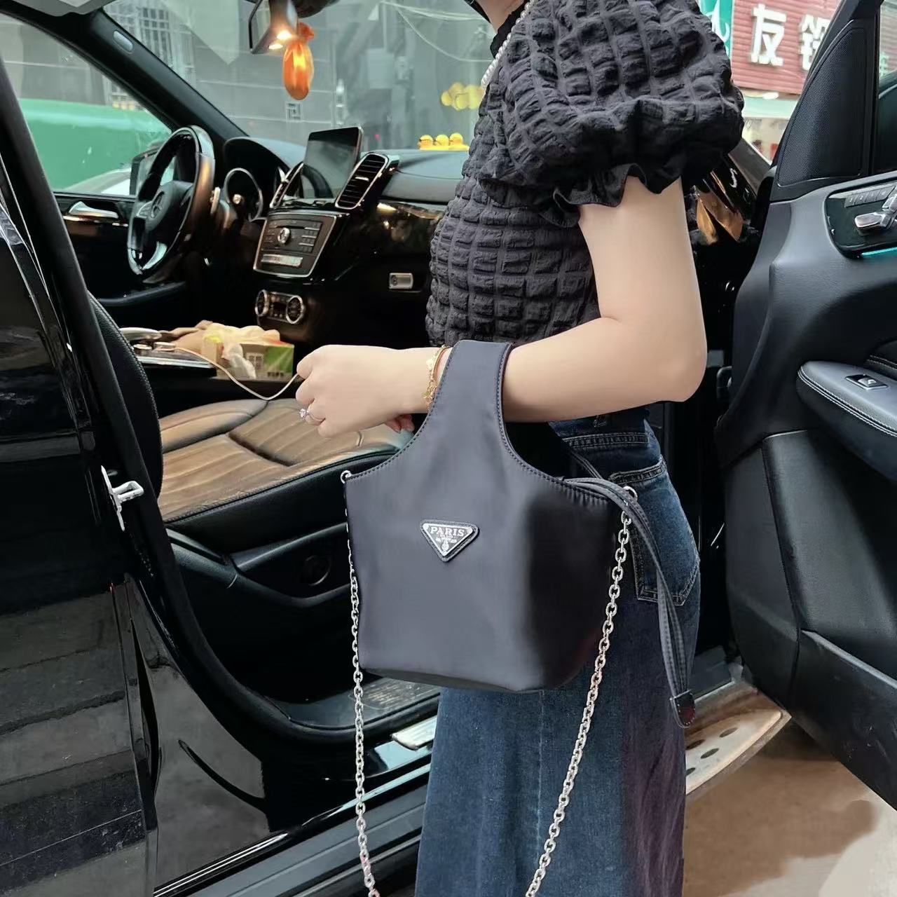 PR4DA バケットチェーンバッグ【 50％割引+送料無料】