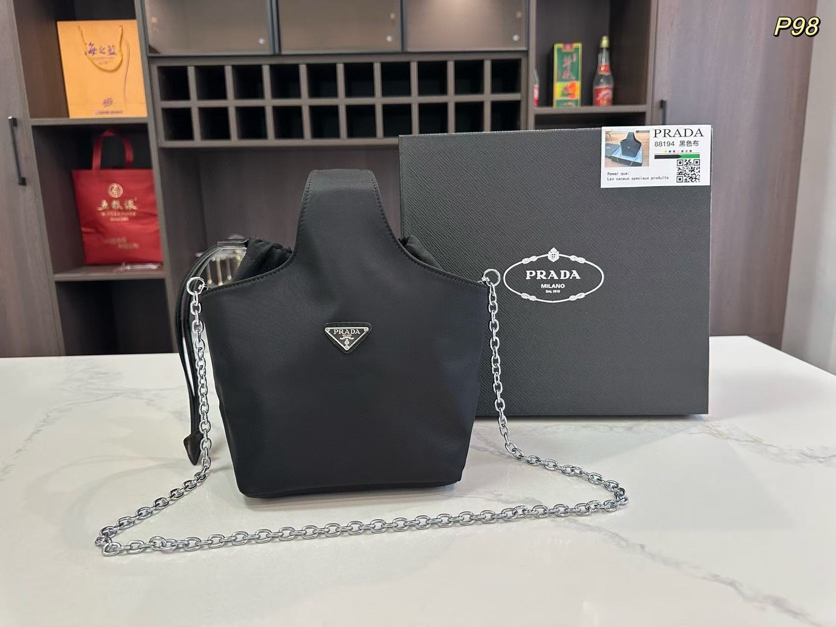 PR4DA バケットチェーンバッグ【 50％割引+送料無料】