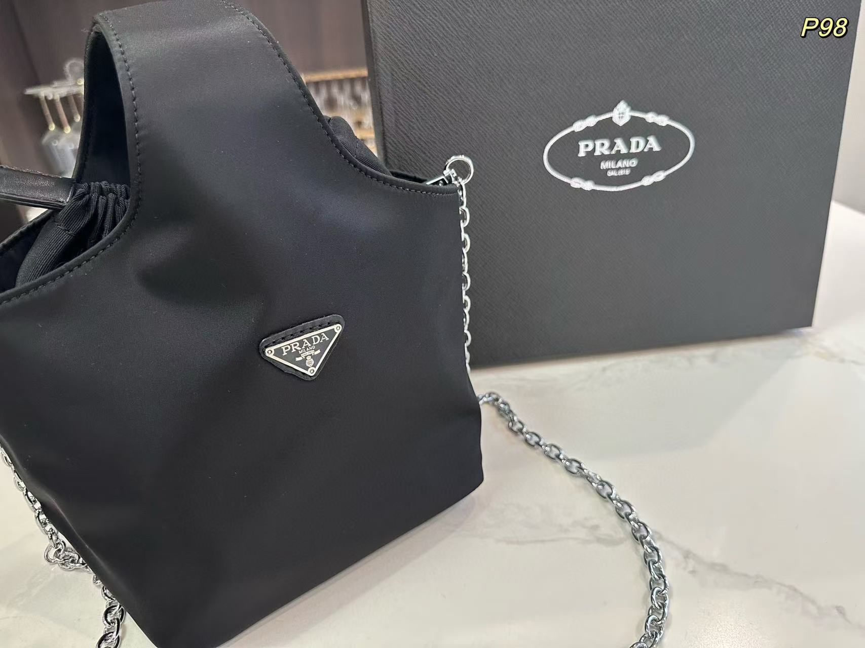 PR4DA バケットチェーンバッグ【 50％割引+送料無料】