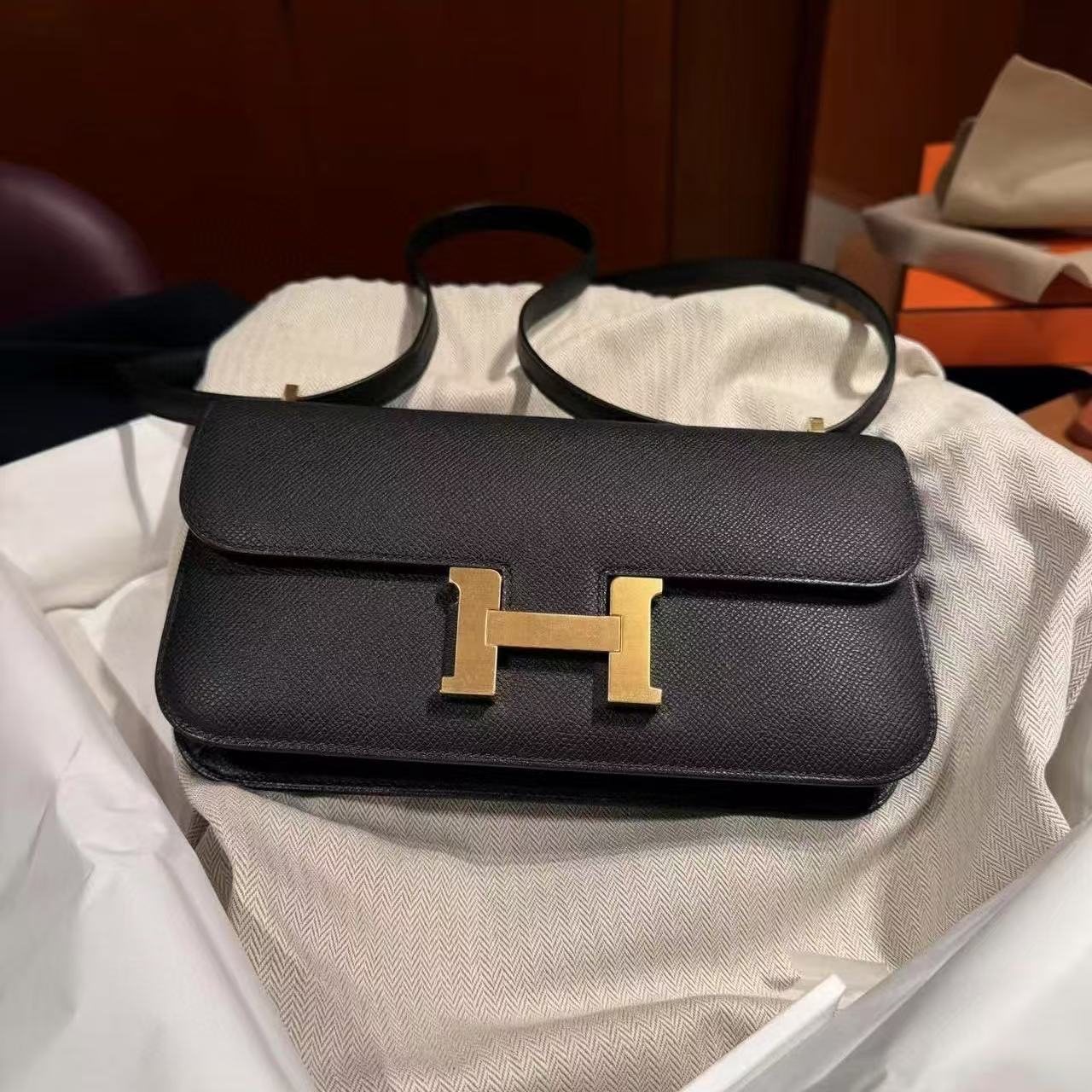 HERME5 牛革カンカンバッグ【 50％割引+送料無料】