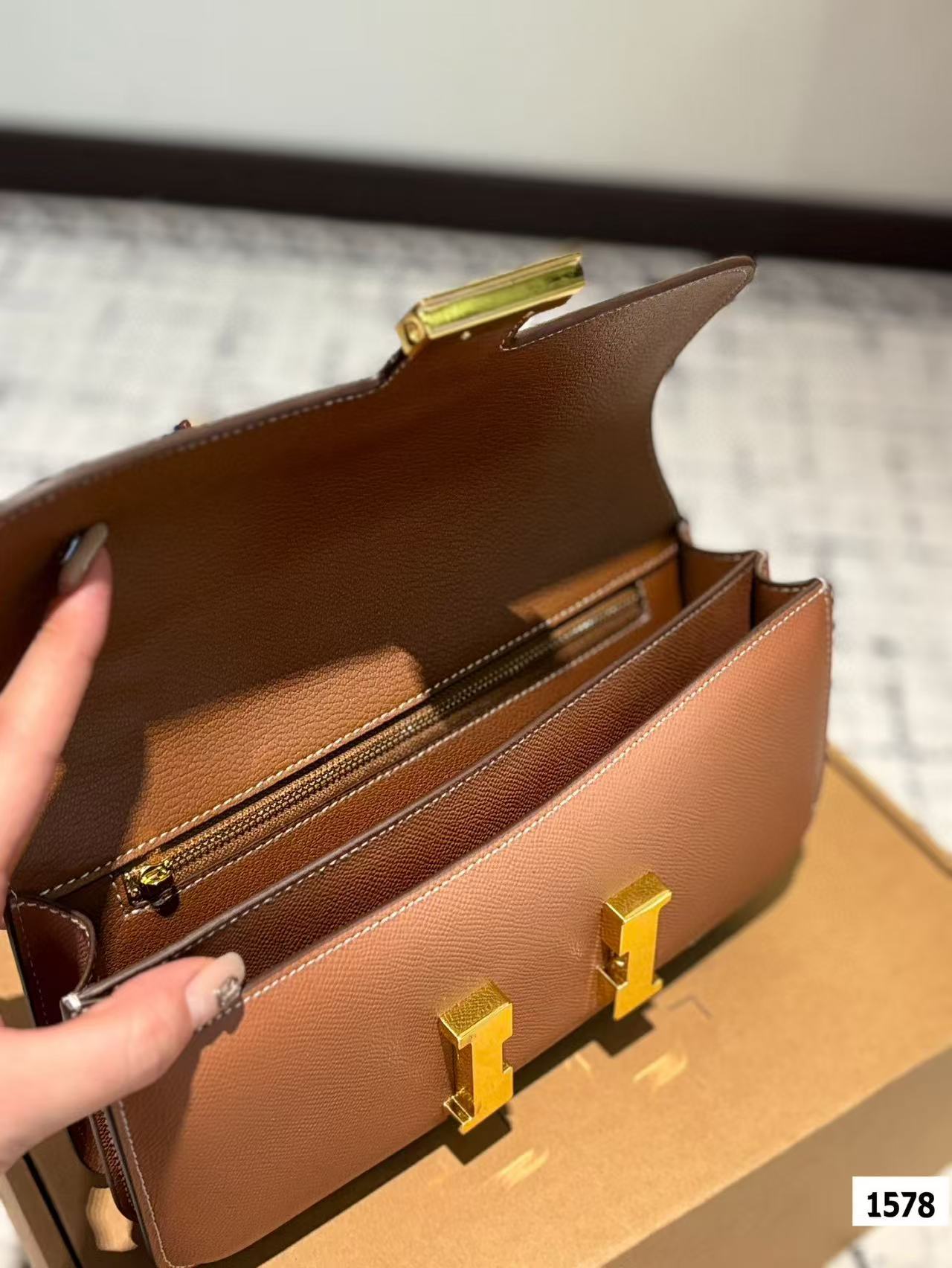 HERME5 牛革カンカンバッグ【 50％割引+送料無料】