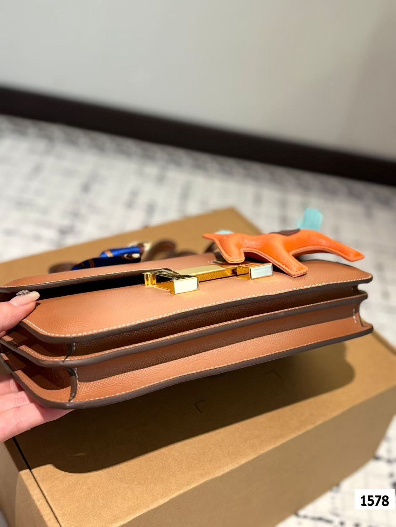 HERME5 牛革カンカンバッグ【 50％割引+送料無料】